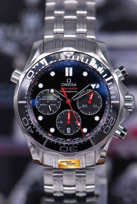 how to set time on omega seamaster automatic chronograph|omega seamaster 300m chronograph 44mm.